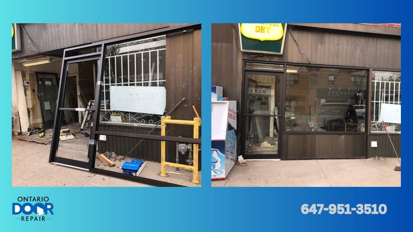 Toronto Storefront Entry Door Replacement Company