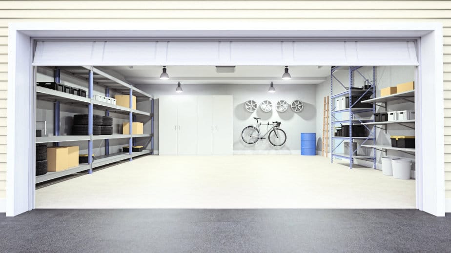 white-garage-door