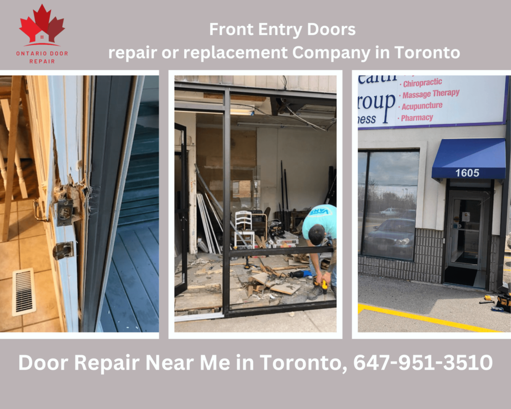 front entry doors repair or replacement company in Toronto - Ontario ...