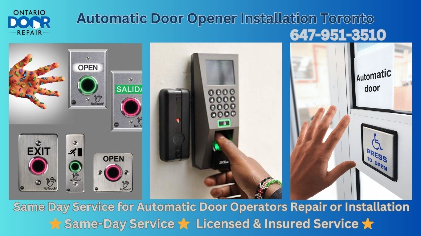 Automatic Door Opener Installation Toronto