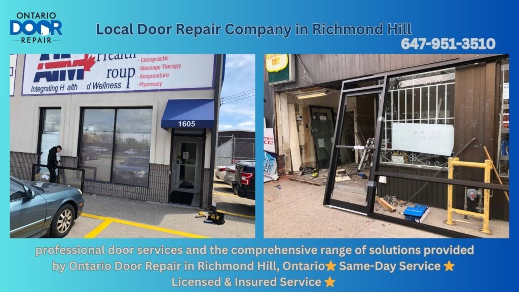 Local Door Repair Company in Richmond Hill