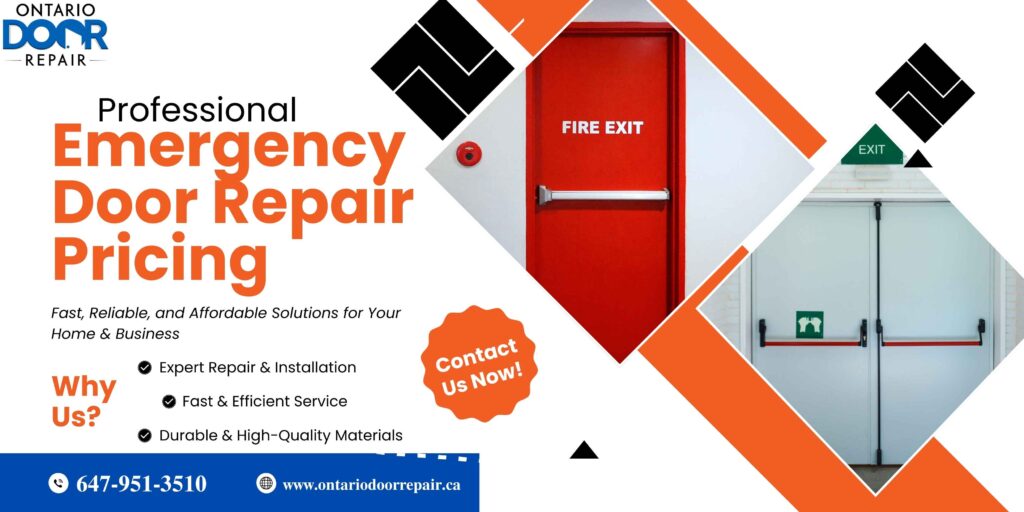 Emergency Door Repair Pricing