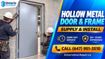 Hollow metal door and frame supply and installation in Toronto