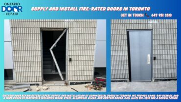 Supply and Install Fire-rated Doors in Toronto