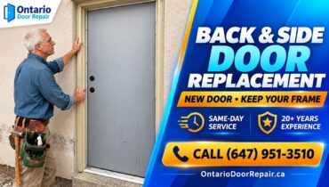Back and side door replacement in Toronto